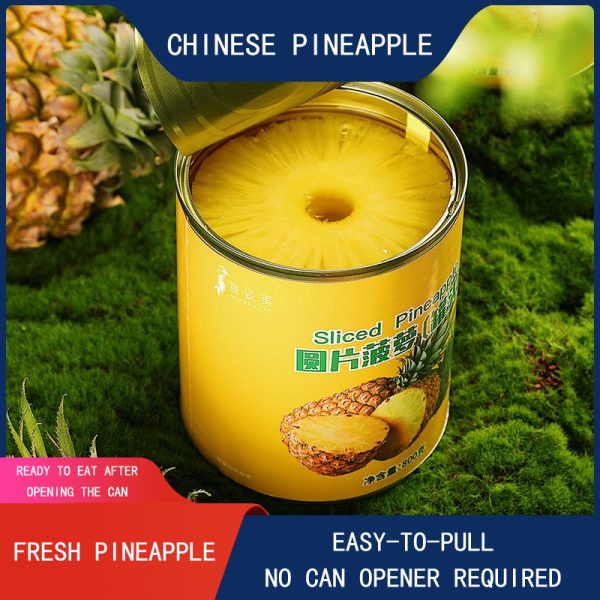 FRESH PINEAPPLE SLICES FROM CHINA